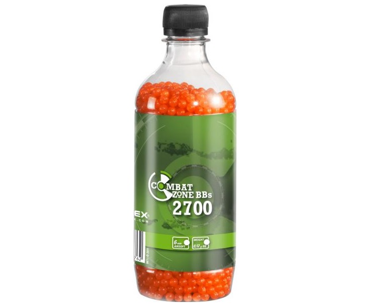 Combat Zone BASIC SELECTION Airsoft BB 6mm 0.12 gram inhoud  2700